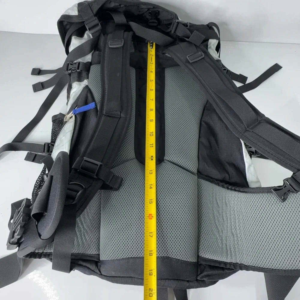 L.L.Bean Bigelow H2O 35L Hiking Backpack Large Internal Frame Black Gray Hike